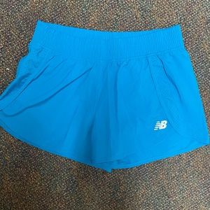 Blue new balance shorts